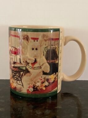 Boyds Bears & Friends Vintage 1995 Collectible Mug//Single Grey Male Hare/NEW!